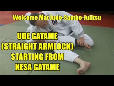 UDE GATAME STRAIGHT ARMLOCK FROM KESA GATAME