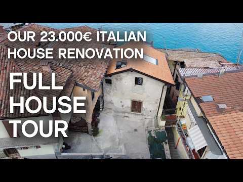 Our 23.000€ Italian Lake House Renovation Tour