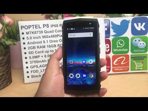POPTEL P8 IP68 Rugged Phone Review