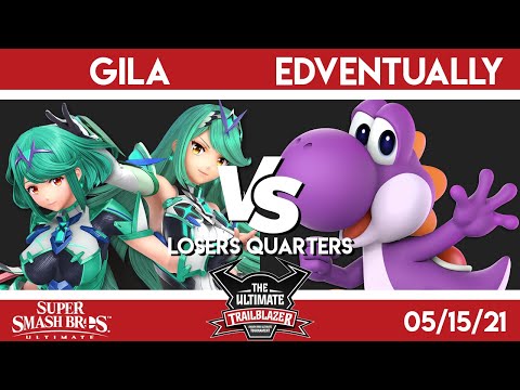The Ultimate Trailblazer 2 - Gila (Pyra/Mythra) VS. Edventually (Yoshi) - LQ - Smash Ultimate