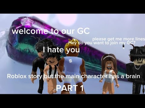 Roblox Story but the main character has a brain (Part 1)