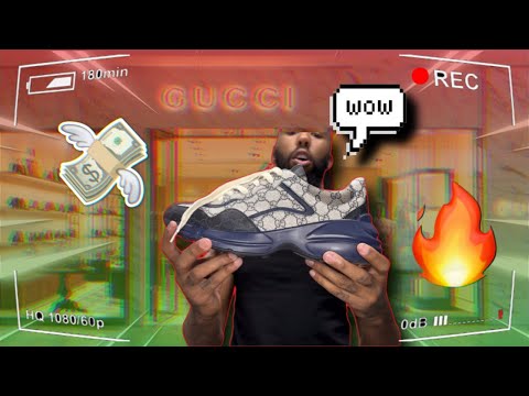 Gucci "GG Rython" Designer Sneaker Review!!!