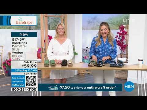 HSN | Baretraps Footwear 05.10.2023 - 02 PM