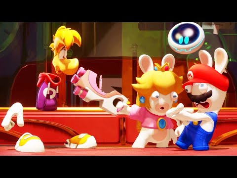 Mario + Rabbids Rayman DLC - All Cutscenes
