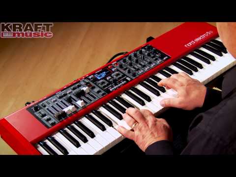 Kraft Music - Nord Electro 5 Keyboard Demo with Chris Martirano