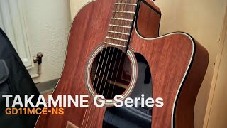 Video thumbnail for Takamine G-Series | GD11MCE-NS | Sound test | Demo by NITHIN S