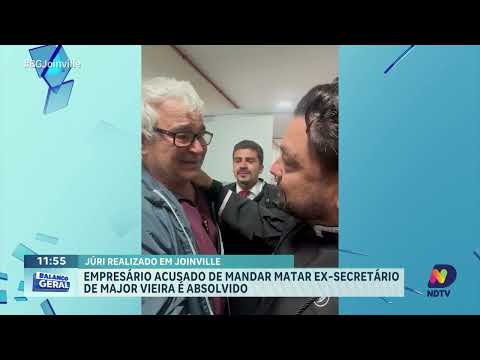 Empresário é absolvido em júri sobre morte de ex-secretário de Major Vieira