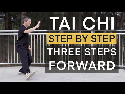 Tai Chi Form #13 Three Steps Forward