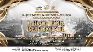 Download lagu 🔴MAJLIS DZIKIR MAULIDURRASUL SAW DALAM RANGKA INDONESIA BERDZIKIR & HAUL AKBAR JAKARTA 2026. mp3