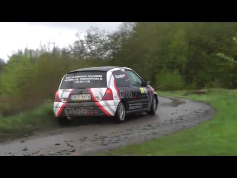 Krasowski Łukasz/Setlak Patryk - Renault Clio Sport - KJS Wiosenny Super OeS Moszczenica 24-04-2016