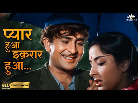 Pyar Hua Ikraar Hua Hai -Shree 420-Raj Kapoor,Nargis | Evergreen Romantic Song(HD) | Lata Mangeshkar