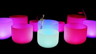 Release Anger & Hurt - Crystal Bowls Deep Sleep & Chakra Healing 432Hz Sound Bath