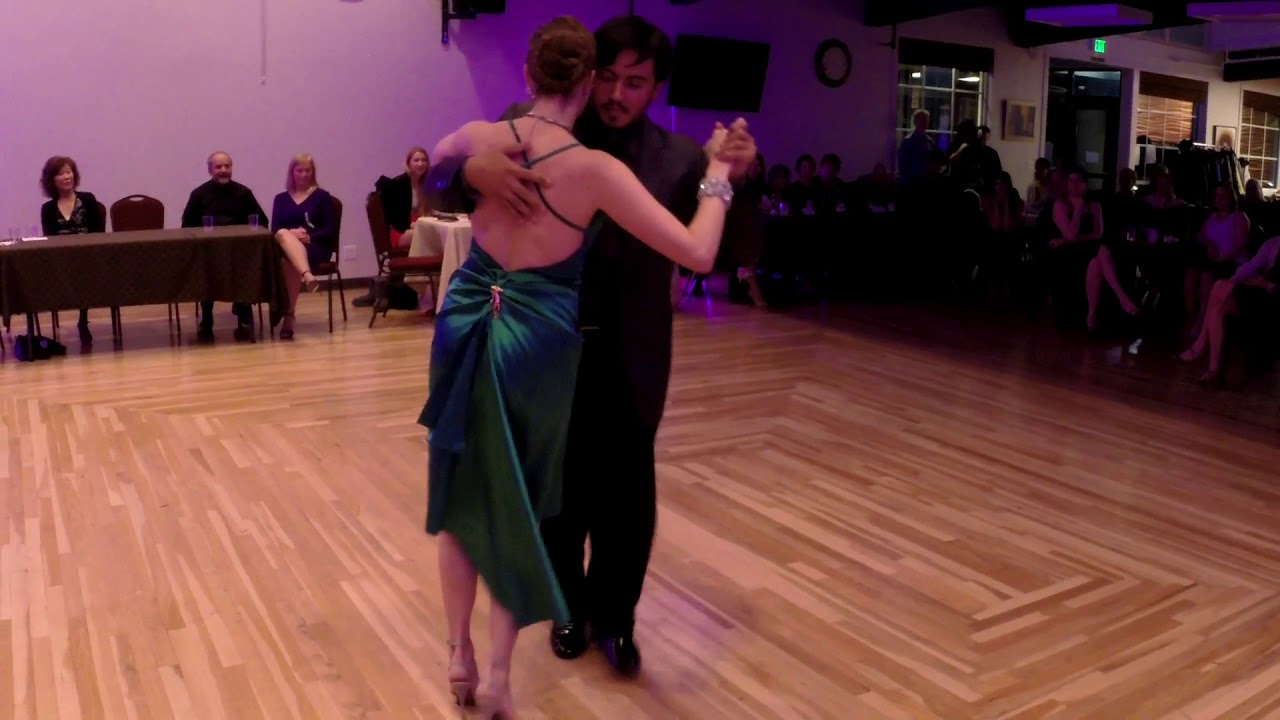 Mario Consiglieri & Rebecca O'laoire dancing Milonga