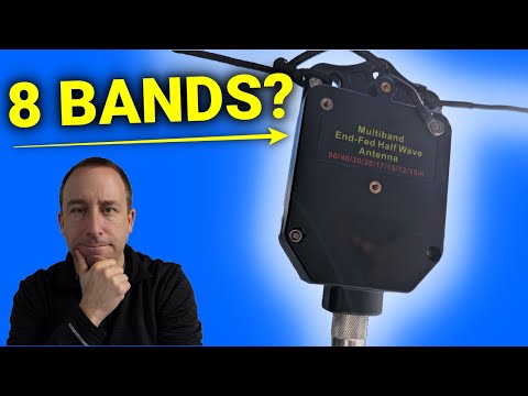 Can This Ham Radio Antenna Really Cover 8 Bands? (JYR8010 EFHW)