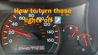 2003-07 Honda Accord brake switch replacement, ABS reset, and TCS reset procedure