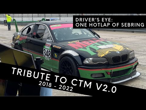 DRIVER'S EYE: Sebring Hot Lap Tribute to the Chattanooga Tourenwagen #348 BMW E46