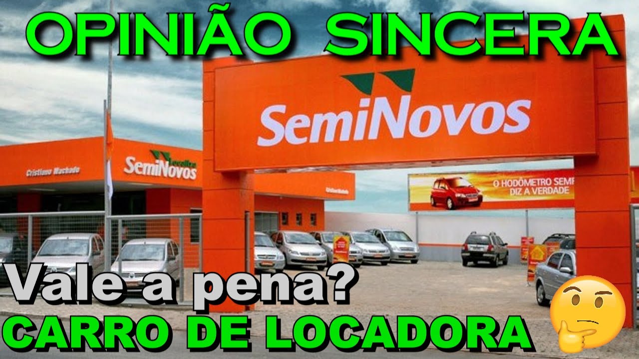 Vale a pena comprar um carro de locadora? Pontos positivos, negativos e de atenção.