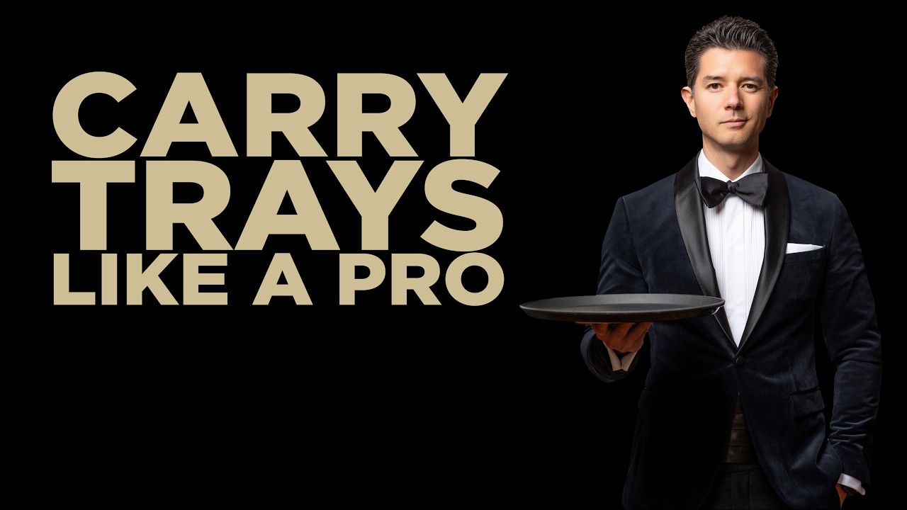 How to Carry Trays Like a Pro (Beginner Techniques)