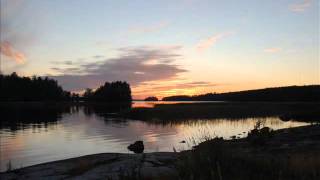 preview picture of video '17.8.2010 Auringonlasku Haukiveden rannalla'