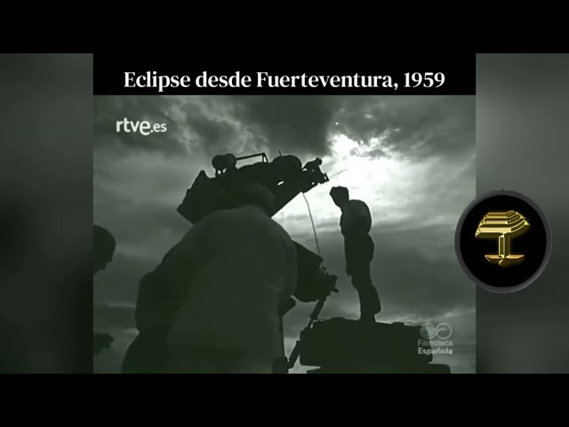 Eclipse total de Sol de 1959 desde Canarias