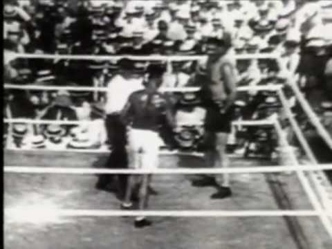 Jack Dempsey and Jess Willard- The Worst Beating in Boxing History - W/ Commentary