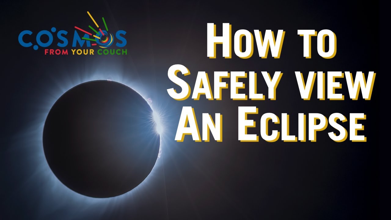 How to Safely View a Solar Eclipse with Professor Ralph Chou
