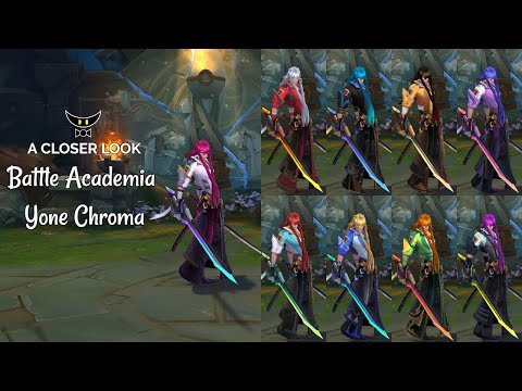 Battle Academia Yone Chromas