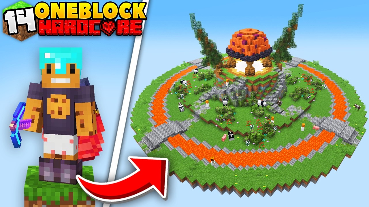 The ONE BLOCK SERIES IS BACK in Minecraft Hardcore