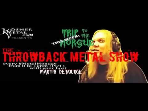 Trip to the Morgue 9/22/2014 interview on The Throwback Metal Show