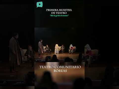 Bóreas en la primera muestra de teatro en Tilarán