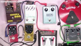 Video thumbnail for Brown Dog Fuzz w/ Guitar by STOMPBOXSONIC