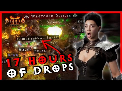 17 Hours of Fire Trapper Drop Highlights   Diablo 2 Resurrected