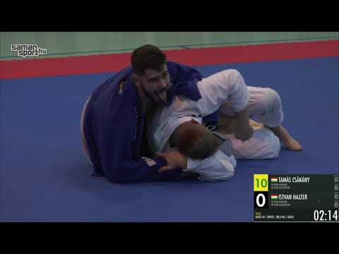 Csákány Tamás vs. Hajzer István - XIV. Brazilian Jiu Jitsu Hungarian Open