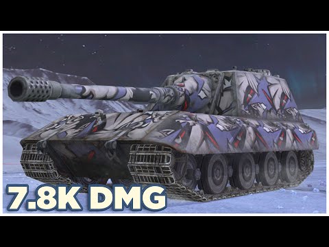 Jagdpanzer E 100 • 7.8K DAMAGE • WoT Blitz