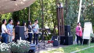 Angklung Concert at 'Kulturnatten' (the Culture Night) in Luleå, Sweden