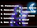 Top 10 Songs Of BOYWITHUKE By Streams Playlist