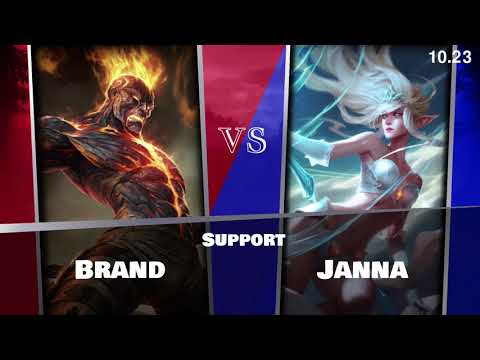 10.23 Janna (SUPPORT) vs Brand NA Diamond
