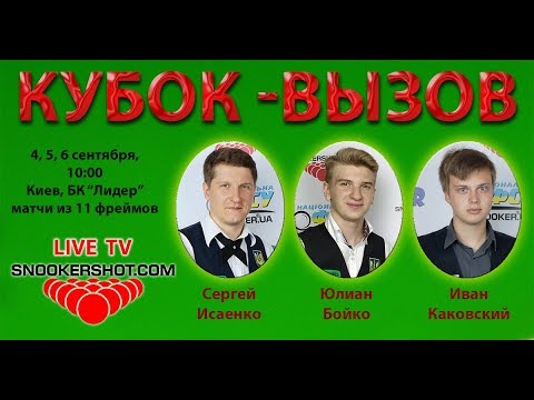 CUP - CHALLENGE. Boiko Iulian vs Kakovskiy Ivan. Best of 11 (04.09.2019)