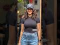 Mrunal Thakur Is Looking So Gorgeous In Her Cap N Jean Look The Unseen Shorts Mrunalthakur