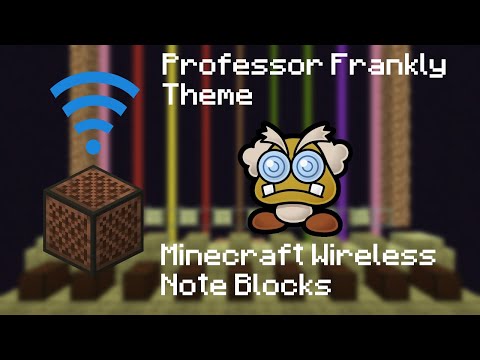 DGigsTV - Paper Mario 2 - Professor Frankly Theme - Minecraft 1.16.5 Wireless Note Blocks