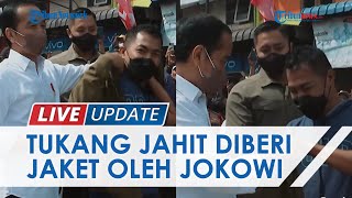 Senyum Bahagia Tukang Jahit di Toba saat Diberi Jaket Jokowi Senang Kali Aku Pak, Sehat Selalu