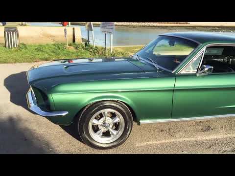 1967 Mustang fastback - Dark Moss Green walk around 289ci v8, FiTech, sbf, c4, Edelbrock