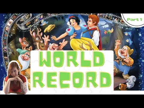 40,320 piece puzzle World record - Part 1 : Snow White