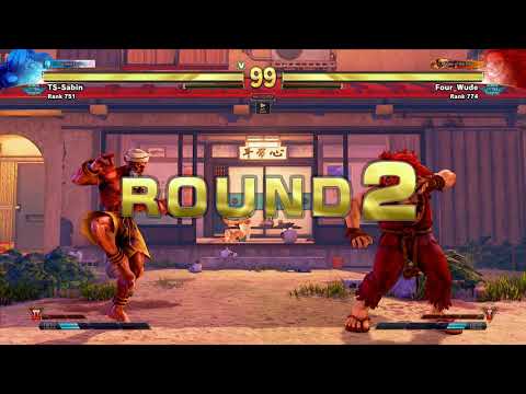 SFV~ Dhalsim (TS-Sabin) vs. Akuma (Four_Wude) HD 5