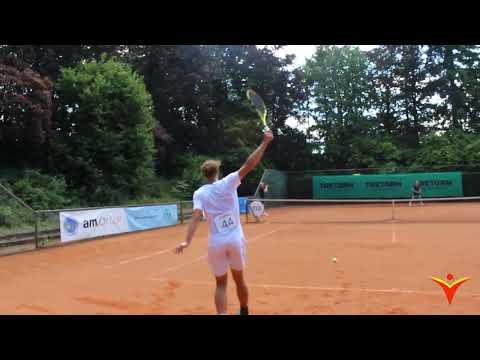 College Tennis Recruiting Video - Cian Mikkelsen - Spring 2023 - Slamstox