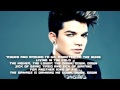 Adam Lambert - Runnin' Lyrics 