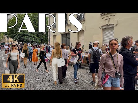 [🇫🇷Paris France 4K 120FPS Walking Tour] Paris 13éme Arrondissement Weekend Tour   16/JUNE/2025
