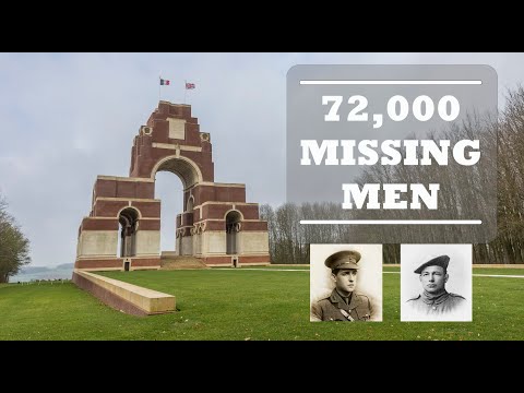 Battle of The Somme Memorial at Thiepval