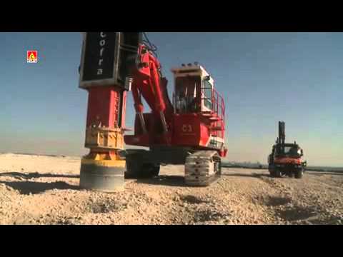 CDC ground compaction Khalifa, Abu Dhabi   Cofra B V