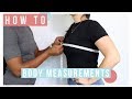 How to Take Clothing Measurements